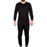 Siyah Alt Üst Takım Termal Içlik Bere Hediyeli - 3XL