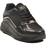 Siyah-Altın Esnek Unisex Spor Ayakkabı 051 G - Siyah - Altın