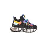 Siyah Anorak Hafif Unisex Çocuk Spor Ayakkabı 25Y638-1 F