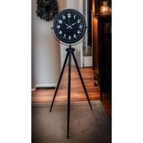 Siyah Asil Standart Stil Tripod Ayaklı Saat AS-4031B