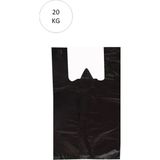 Siyah Atlet Poşet Jumbo Boy 50X90 cm Takriben 240 Adet 20 kg Nemere - 50 x 90 cm
