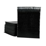 Siyah Bantlı Kapaklı Baloncuklu Torba, Balonlu Patpat Torba 20Cm(En) X25Cm(Boy)+5Cm(Kapak) 10 Adet