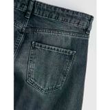 Siyah Barrel Fit Kadın Jean Pantolon