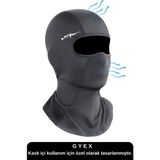 Siyah Baskılı Balaklava Spor Motor Kask Maskesi Buff Koruyucu Kar Yüz Maske - SİYAH1