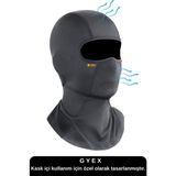 Siyah Baskılı Balaklava Spor Motor Kask Maskesi Buff Koruyucu Kar Yüz Maske - SİYAH2