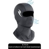 Siyah Baskılı Balaklava Spor Motor Kask Maskesi Buff Koruyucu Kar Yüz Maske - SİYAH8