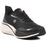 Siyah-Beyaz Fileli Unisex Spor Ayakkabı Maures 101 25063 G - Siyah - Beyaz