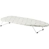 Siyah Beyaz Jall Mini Ütü Masası 73X32 Cm, Pratik ve Şık Tasarım - Ahşap - Bej - Siyah - Seçenek 1