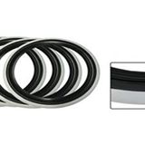Siyah Beyaz Lastik Yanagi 4 Lu Set 17.5 İnc