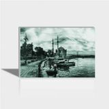Siyah Beyaz Ortaköy 60x90 Kanvas Tablo