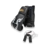 Siyah Boks Eldiveni Dişlik Set