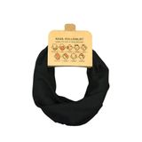 Siyah Boyunluk Bandana Buff Saç Bandı Maske Balaklava Toka