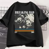 Siyah Breaking Bad Vintage Gevşek Elbise Es - M