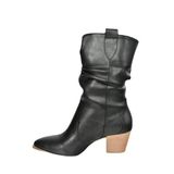 Siyah Büzgülü Dallas Kadın Bot J404040009