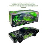 Siyah Canavar S8206 Uzaktan Kumandalı Araba – 2.4GHz Şarjlı, 1:10 Hızlı Canavar