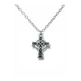 Siyah Celtic Cross Haç Figürlü Unisex Kolye – 60 Cm Zincirli Gotik Ve Tarihi Sembol Takı