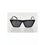 Siyah Çerçeve Cat Eye Kadın Güneş Gözlüğü - Moda Gözlük - #