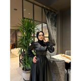 Siyah Cindy Tesettür Abiye - 36