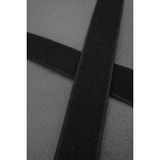Siyah Cırt Bant 3 cm-1 metre – Hook & Loop Cırt Cırt Bant – Güçlü Tutuculuk – Tekstil, Çanta, Kablo ve Ev Kullanımı arkası yapışkanlı değildir.