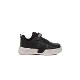 Siyah Cırtlı Unisex Çocuk Spor Ayakkabı 1603 B