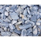 Siyah Çizgili Dolomit Taş 5 Kg, Bahçe ve Dekor Için Doğal Taş, 6-10 cm - Seçenek 1 - Ahşap