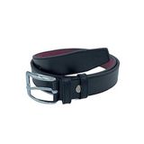 Siyah Çocuk Boy Suni Deri Dikişli Model 3 Cm.lik Garson Klasik Kemer - G1-22k