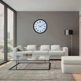 Siyah Dekoratif Roma Rakamlı 52 X 52 Cm Duvar Saati