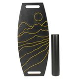 Siyah Denge Tahtası – Sörf Eğitim Tahtası – Kaykay Eğitim Tahtası – Balance Board – Roller Board – RB22