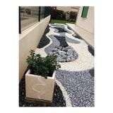 Siyah Dolomit Taşı 4 kg 4-6 cm Bahçe ve Peyzaj Taşı