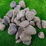 Siyah Dolomit Taşı 9 KG 4-6 CM Bahçe Taşı Siyah Bazalt Taşı