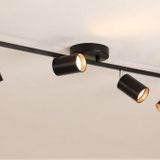 SİYAH DÖRTLÜ LED AVİZE LED SPOT HAREKELİ AVİZE PANASONIC APLULLÜ MYL003255
