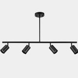 SİYAH DÖRTLÜ LED AVİZE LED SPOT HAREKELİ AVİZE PANASONIC APLULLÜ MYL003385