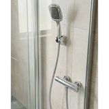 Siyah Duş Başlığı Seti Spiral Hortumlu El Duşu Ve Duvar Askısı Banyo Seti
