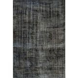 Siyah Düz Renk Modern Geometrik Etnik Eskitme Desenli Boho Makinada Yıkanabilir Hafif Hav Toz Vermez Leke Tutmaz Kaymaz Taban Dijital Makine Baskı Halı Oturma Odası Salon Yolluk Koridor Mutfak Halısı