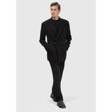 Siyah Düz Zeroweight Slim Fit Yün Karışımlı Takım Elbise - 52 - 6 Drop