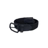 Siyah Elastik Esnek Unisex Örgü Kemer - 8500-1