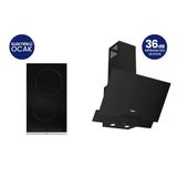 Siyah Elektrikli Vitroseramik Silentart 2'Li Ankastre Set Es231+D063-Sa