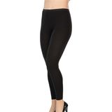 Siyah Emay 1432 Modal Cotton Uzun Tayt-XL