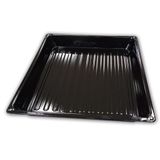 Siyah Emaye Fırın Tepsisi 42x38cm Dikdörtgen İç Dış Yüzeyi Sağlıklı Emaye Kaliteli Fırın Tepsisi N42