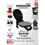 Siyah Erato Tasfirinim Lahmacun Makinesi Pizza Makinesi