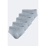 Siyah Erkek 5 Adet Modal Slip Külot 5m053