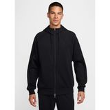 Siyah Erkek Düz Zip Ceket FZ0967-010 NK DF UV PRIMARY FZ HO
