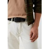 Siyah Erkek Hakiki Deri Floater Desenli Tokalı 4 Cm Kemer NCS JEANS 10 0 115