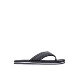 Siyah Erkek Parmak Arası Plaj Terliği HILFIGER PADDED BEACH SANDAL