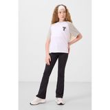Siyah Esnek Standart Fit Basic Performans Ispanyol Paça Kız Çocuk Tayt - 75193 - 13 - 14 Yaş