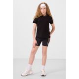 Siyah Esnek Standart Fit Basic Performans Kız Çocuk Tayt - 75189 - 13 - 14 Yaş