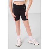 Siyah Esnek Standart Fit Basic Performans Kız Çocuk Tayt - 75189 - 7 - 8 Yaş