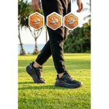 Siyah Fileli Hafızalı Taban Unisex Spor Ayakkabı