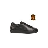 Siyah Floter Büyük Numara Hakiki Deri Erkek Casual Ayakkabı Sneaker 751M21 M