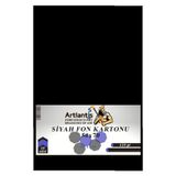 Siyah Fon Kartonu 50x70 cm 120 Gr 10 Adet 50*70 Fon Kartonu Hamurundan Boyama Orjinal Tam Siyah Renk